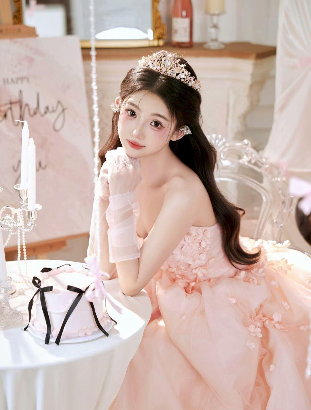 少女摄影|NO.0368期绝美治愈系温柔少女生日主题写真