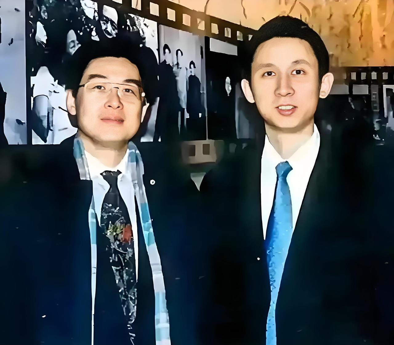 最近有张照片，拍的是毛主席的两个外孙，孔继宁和王效芝。哥俩都五十多了，但看着特别