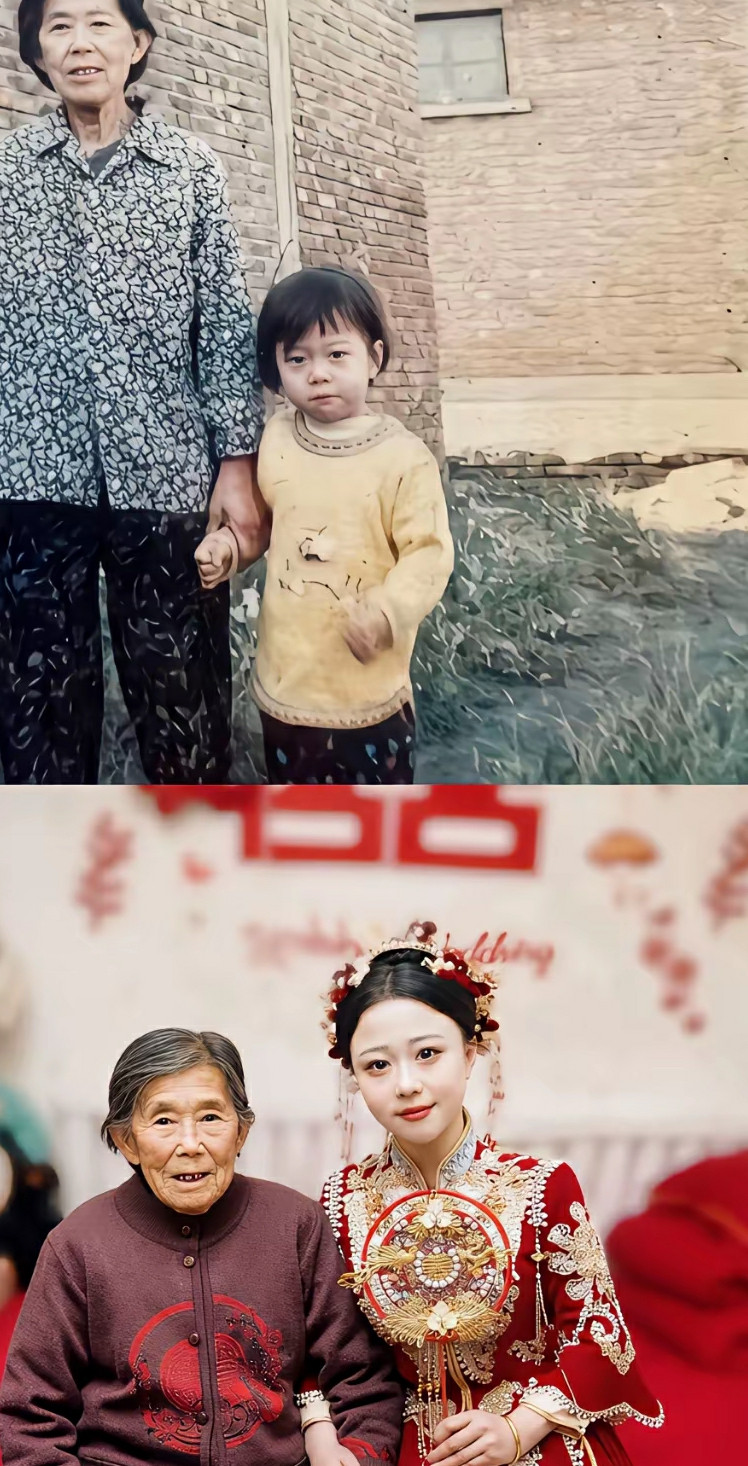 谁说姥姥带大的孩子好看却不中用