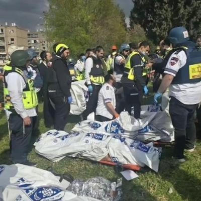 太惨烈了！目前以色列国内正在进行非常严厉的媒体管制，很多照片和视频是不允许流出去