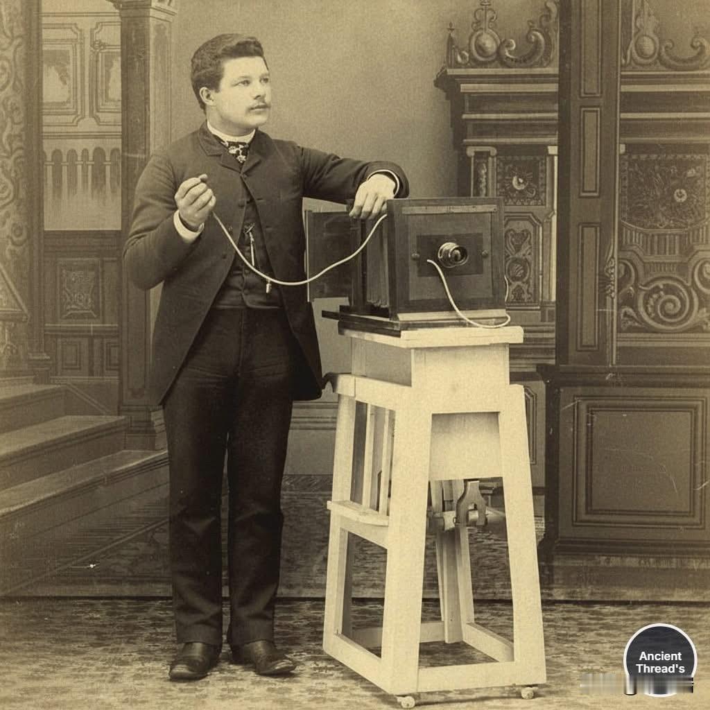 这张照片是摄影师WilliamH.Beck（威廉·H·贝克）的著名自拍照。