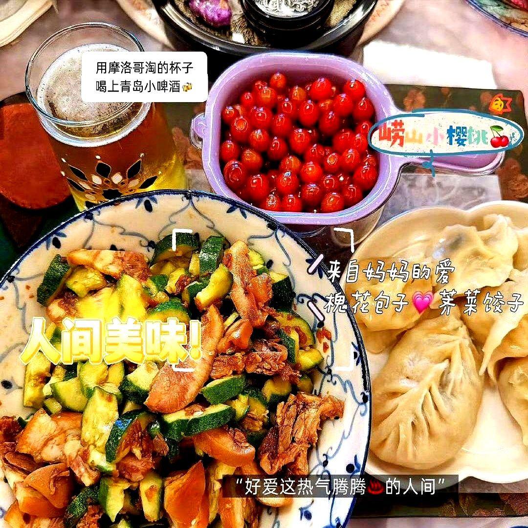宋茜这是要把人馋到什么地步？前脚在西安敞开吃擀面皮、酸汤水饺，后脚就到杭州解