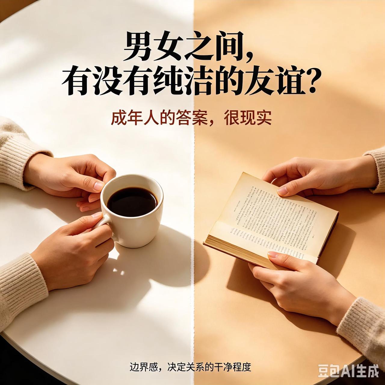 男女之间，到底有没有真正纯洁的友谊？成年人最通透的答案无数人争论多年的话题