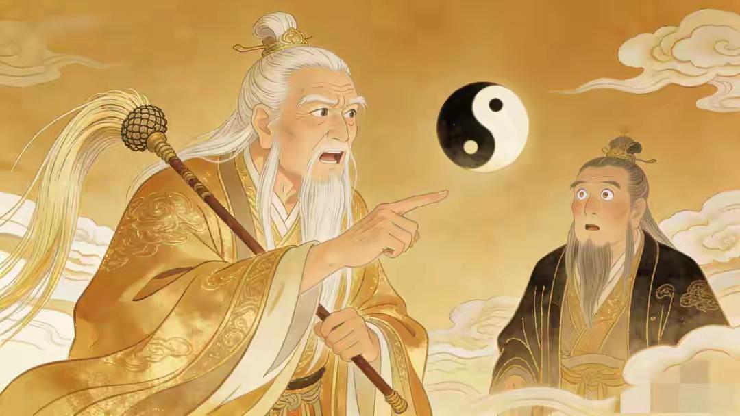 元始天尊亲闯碧游宫，却半步不敢靠近通天教主，老君点破隐秘九曲黄河阵碎，诛仙