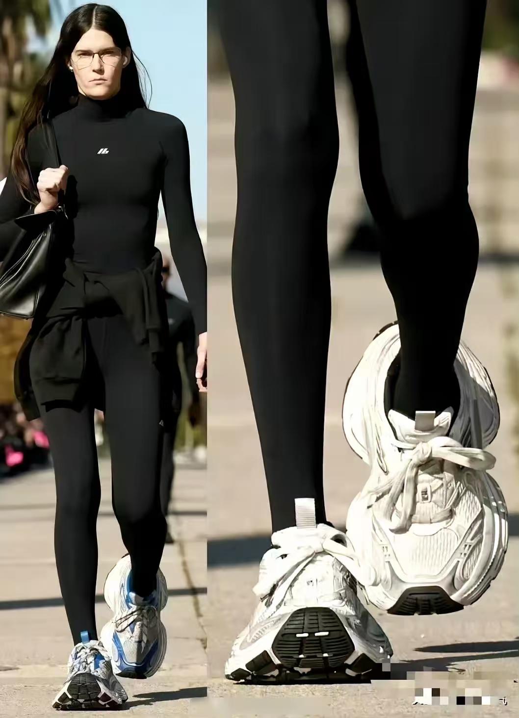 巴黎世家的新款鞋子，像穿了把大锤在脚上，有穿过这样的鞋子的吗，有没有五公斤一只，