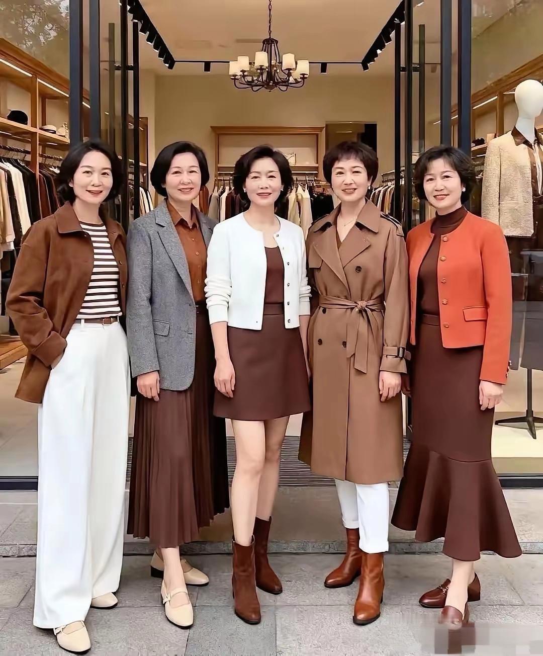 这70年代都是模特身材