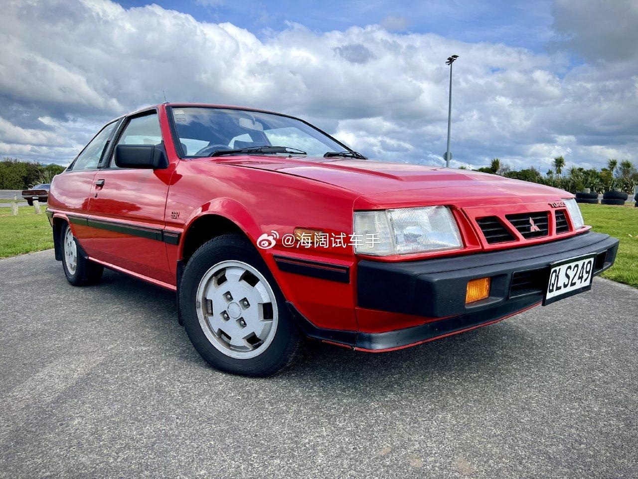 三菱CordiaGSRTurbo，这个稀罕玩意是1985年出厂的，1.8汽油