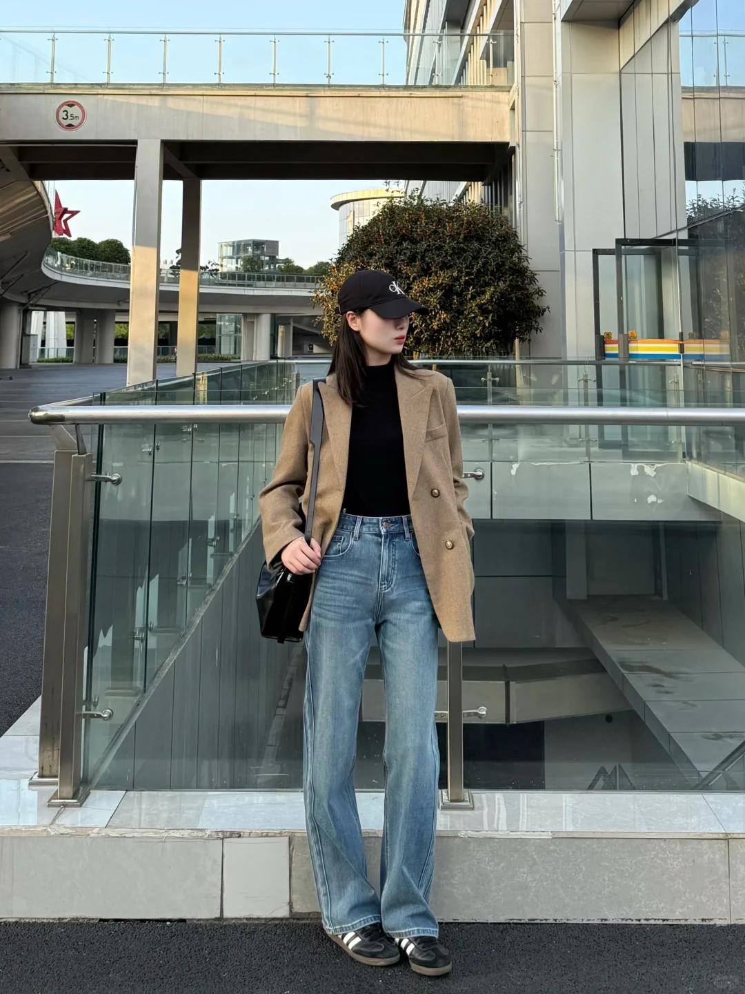 春日氛围感西装穿搭｜休闲干练超耐看🌿春天真的太适合穿西装了！温柔又显气质的