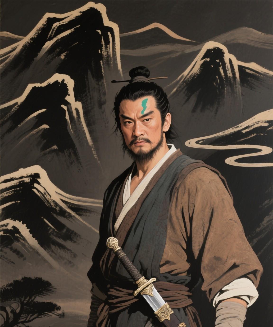 有这么一个倒霉鬼，论能力可以打平梁山五虎，论出身是杨家将后人，可是，也许是太尉高