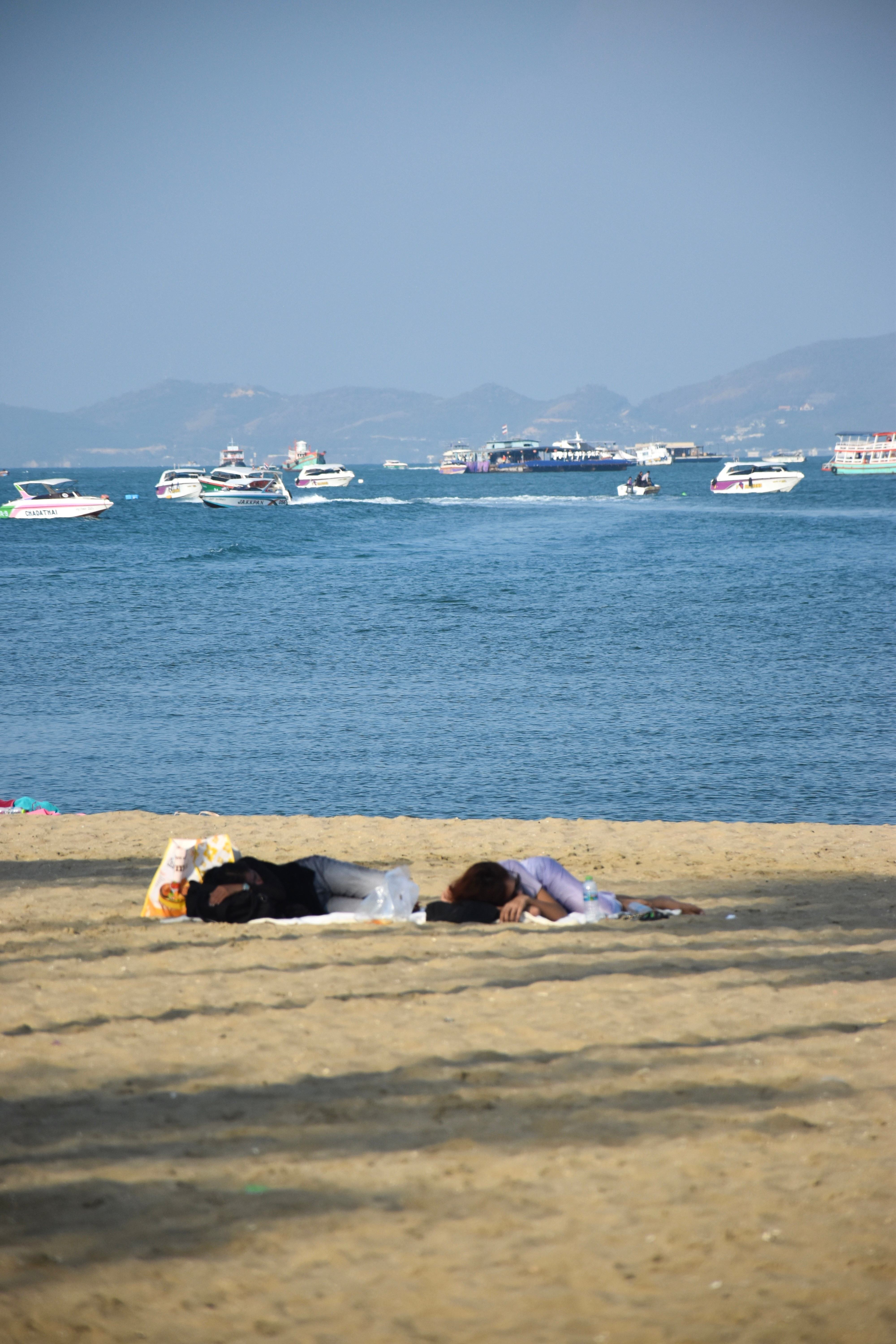 早上七点多的芭提雅泰国·PattayaBeach(หาดพัทยา)