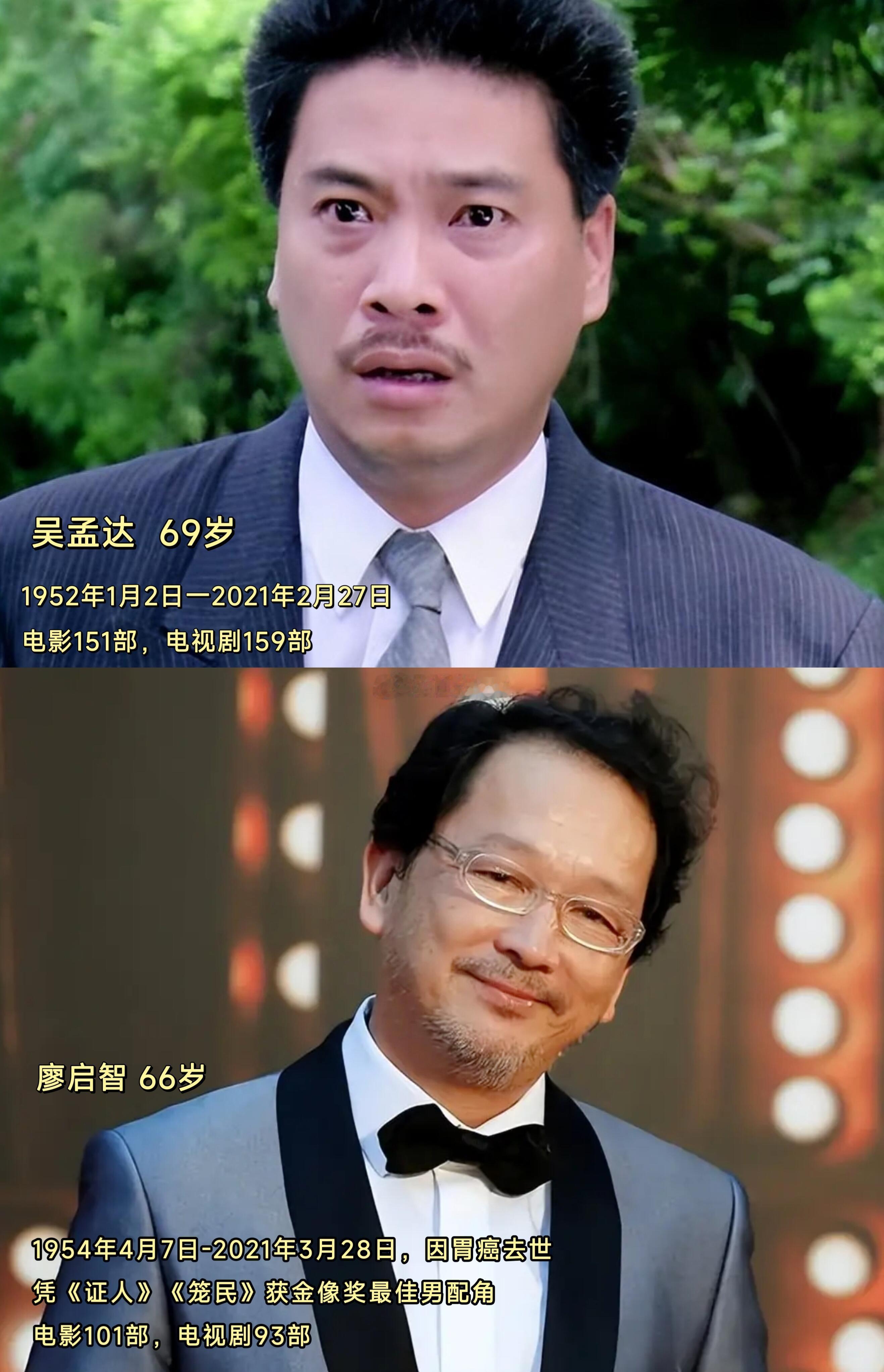 近五年,已经离世的香港演艺人员。TVB官方发文悼念许绍雄