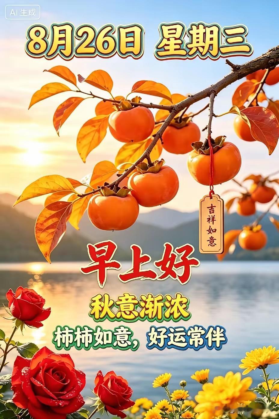 周三早安｜愿日子清欢，平安喜乐常伴✨一周过半，周三向暖。褪去月初的浮