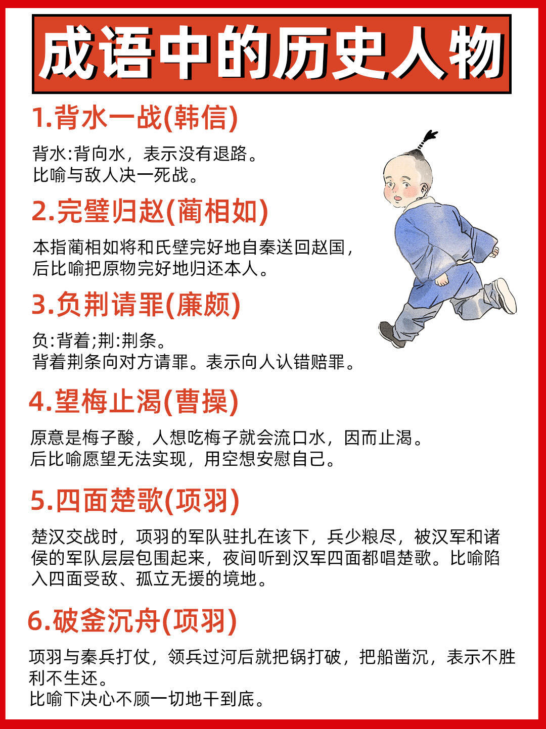 成语中的历史人物​​​