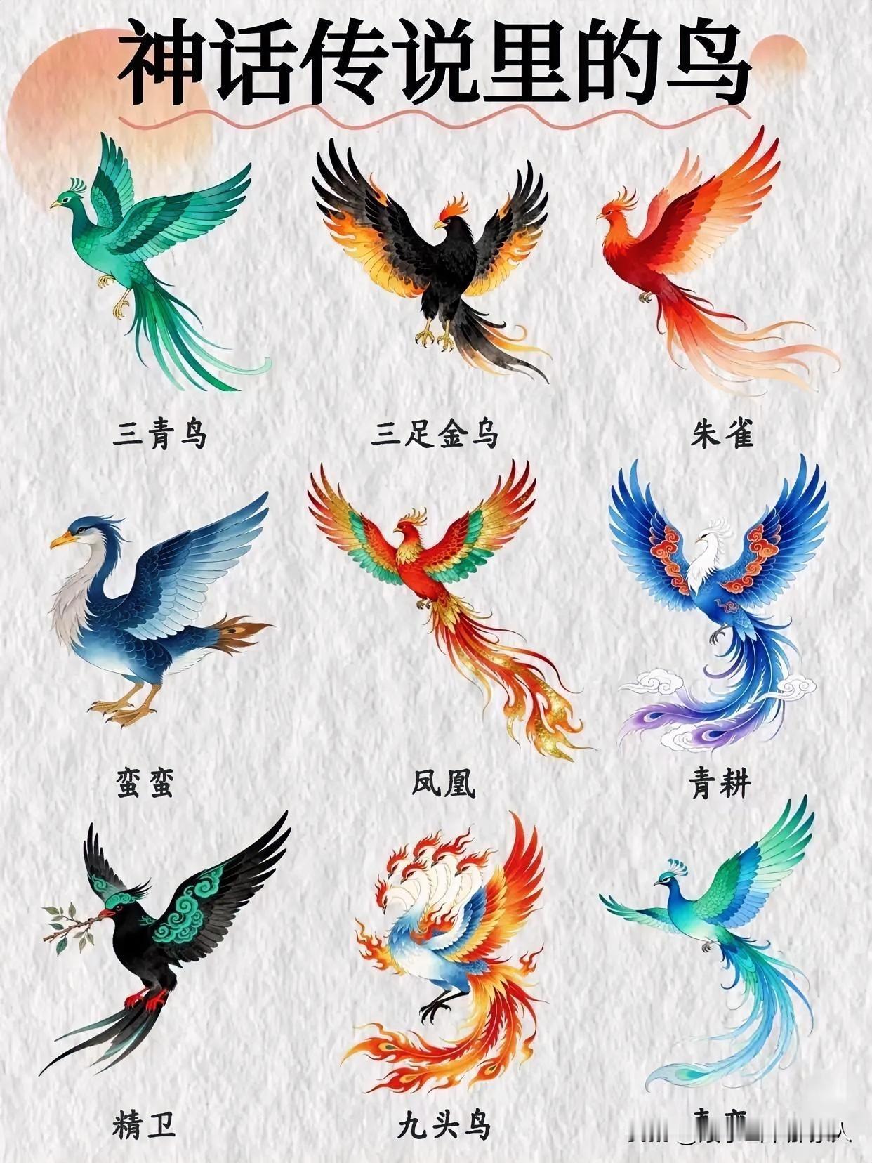 神话里的鸟