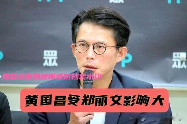 郑丽文影响了黄国昌？民众党反绿立场再升级，蓝白合迈出重要一步，民众党组团赴陆参