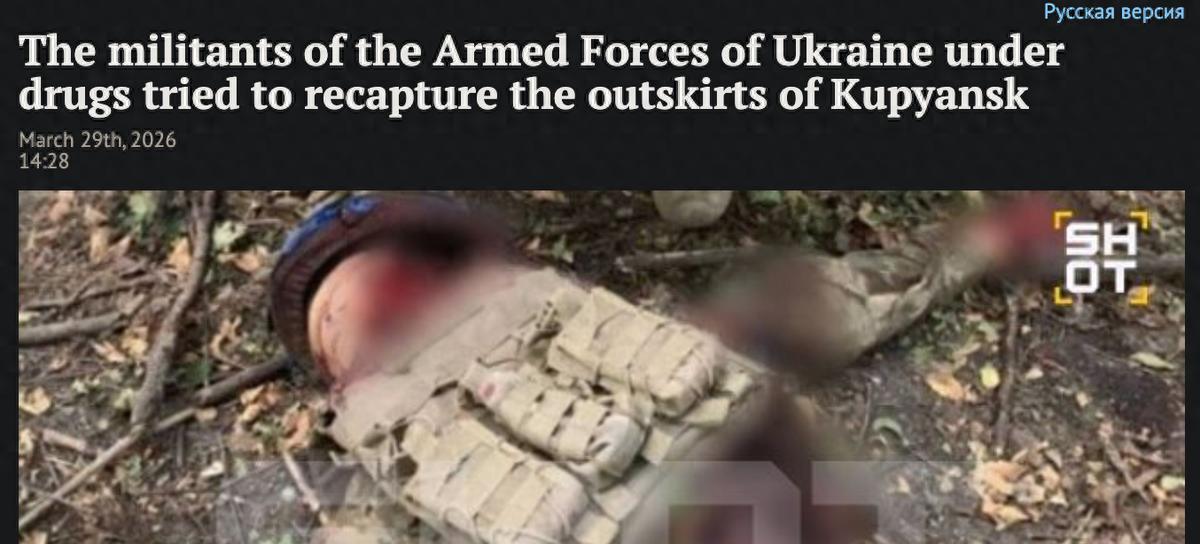 乌军嗑药后发起冲锋，被俄军全歼，打扫阵地时发现兜里都是药板据俄罗斯EADai