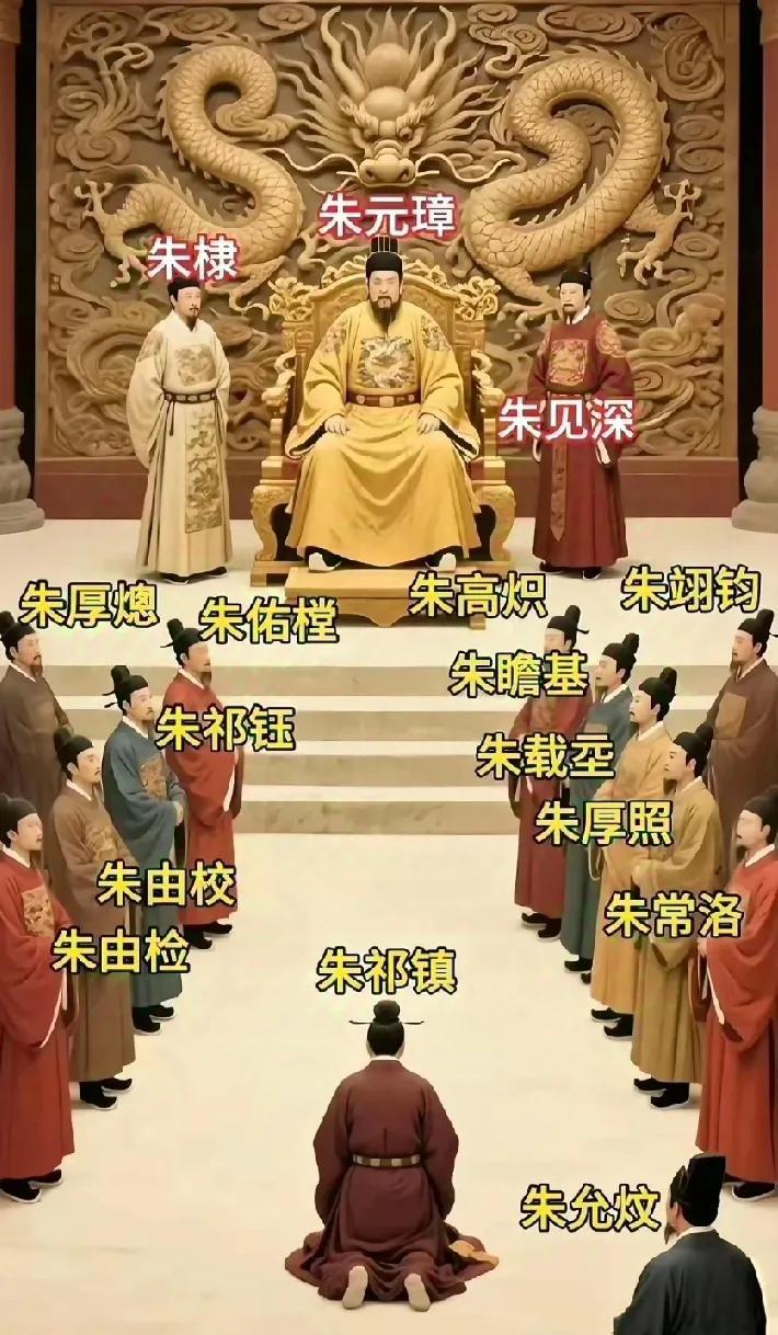 要是明朝皇帝在地府开个家族聚会，这座位怎么排？网友直接化身“排座裁判”吵翻了天！