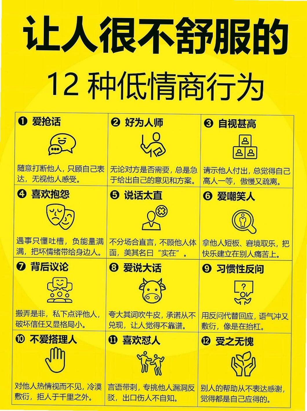 低情商不知道是不是天生的，每个人身边或多或少应该都有几个低情商的朋友吧
