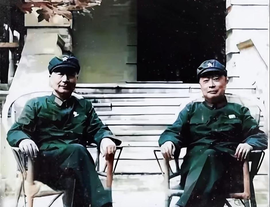 ，在北戴河疗养的陈毅元帅，找到同样也在北戴河疗养的聂荣臻元帅。他说：“参军45