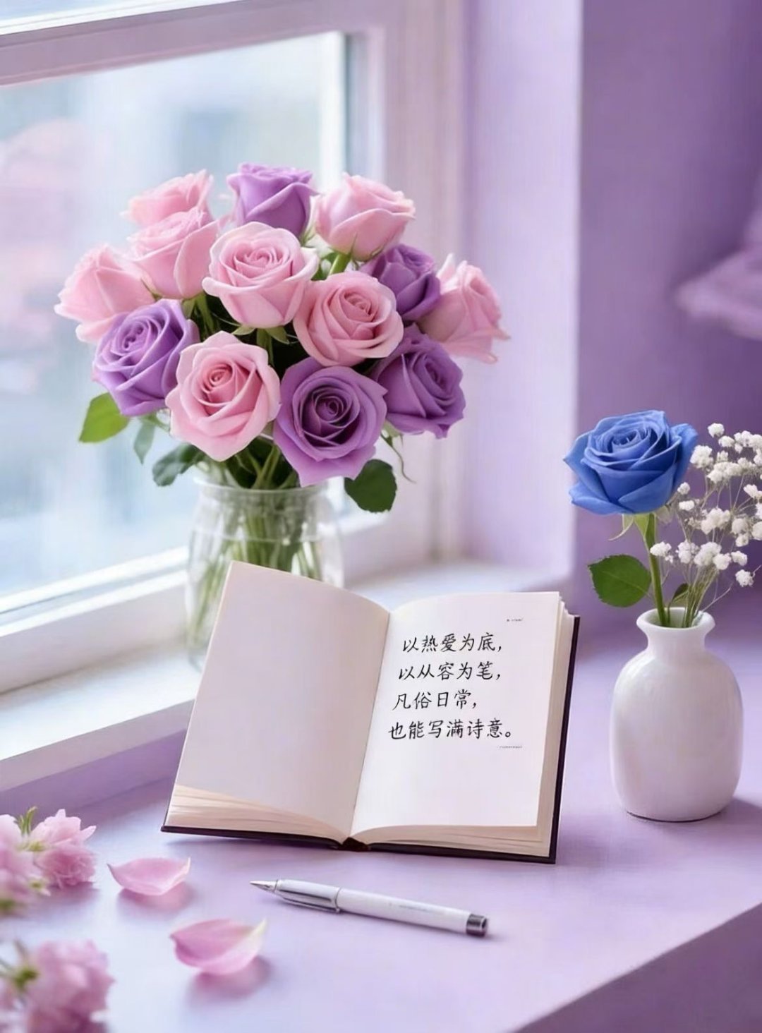 今天很好，明天依旧会好， 心藏漂亮，眼带光芒✨