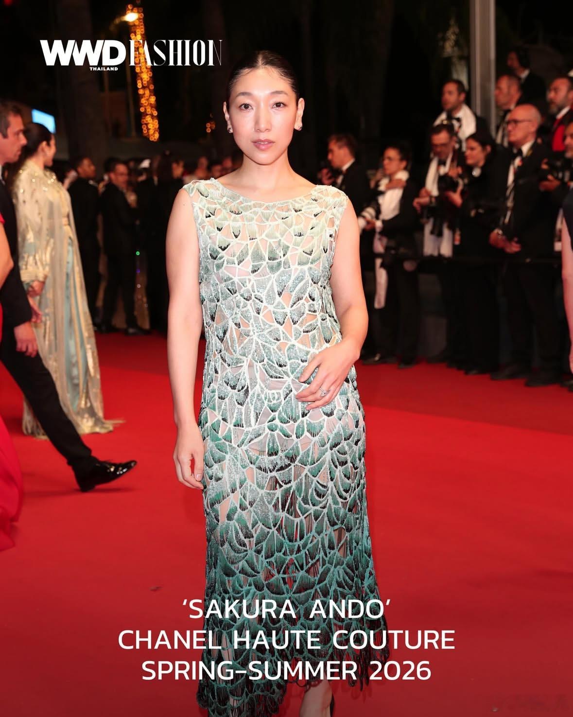 WWDThailand📰2026年戛纳电影节红毯上，Chanel于Ma