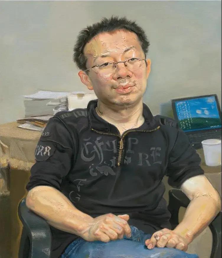 目前油画界备受推崇的画家——某东旺作品老百姓肯定会说他丑化劳动人民！