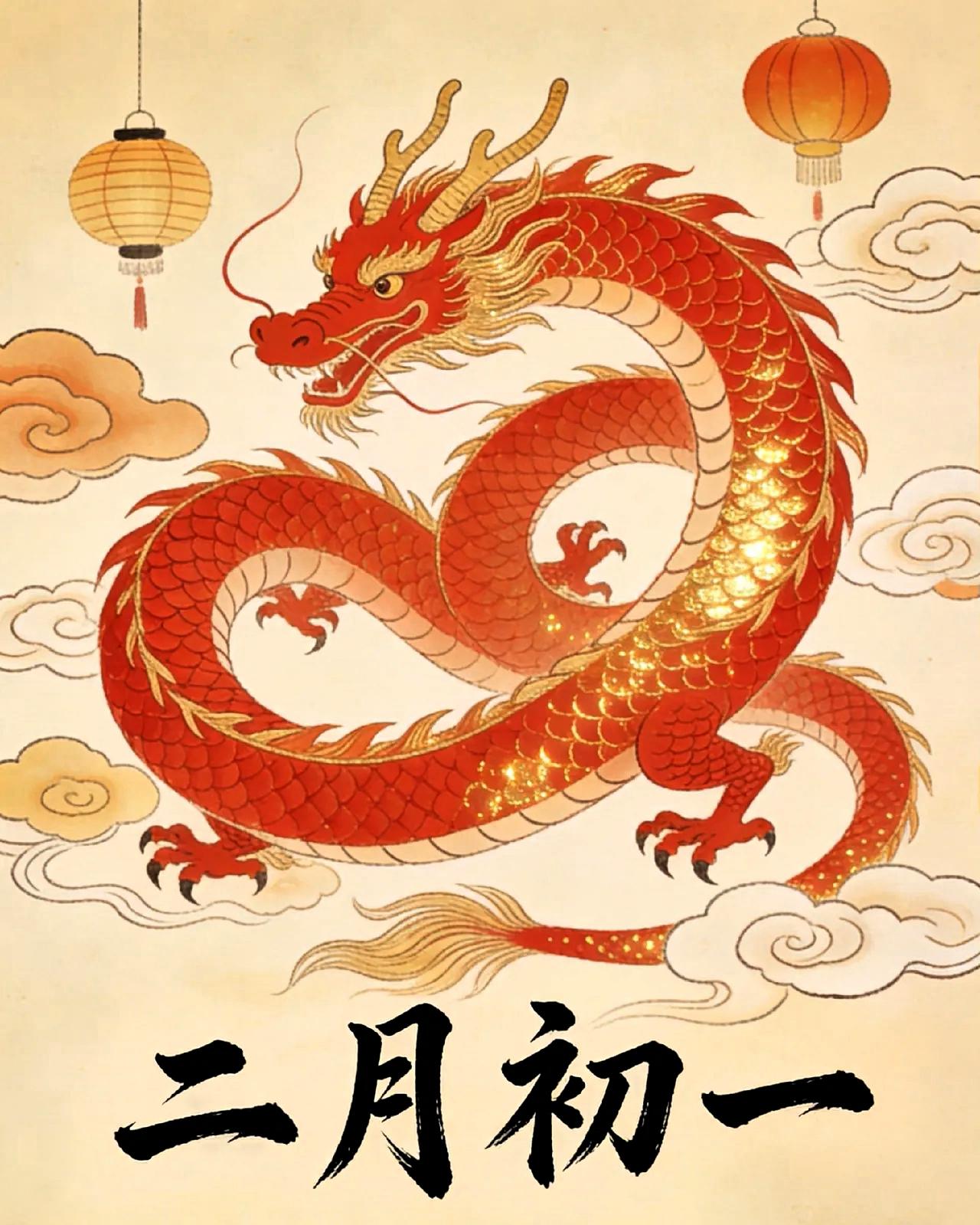 二月初一是中和节，还是“龙睁眼”、龙抬头前一天！老辈人常说“二月怕初一”，并