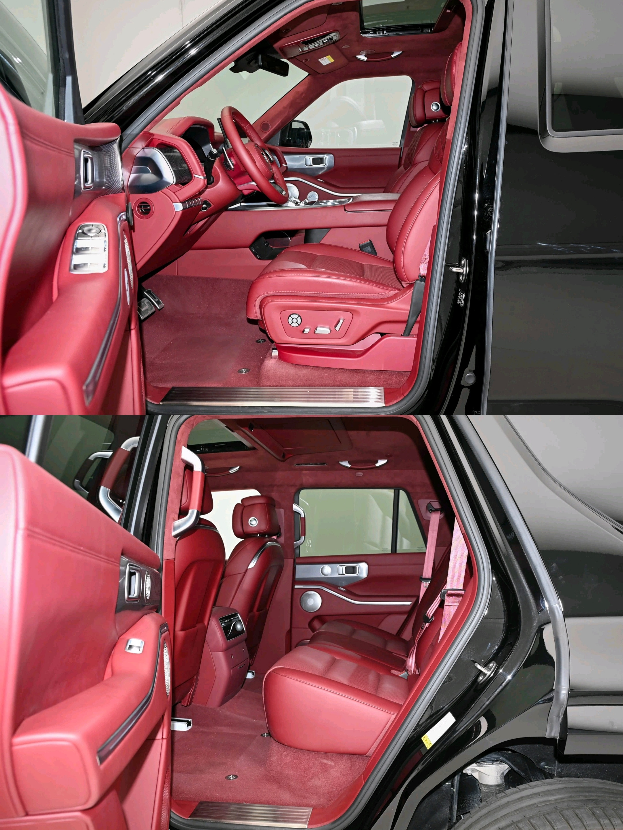 坦克700这个内饰配色也太红了吧艳丽的有点不适