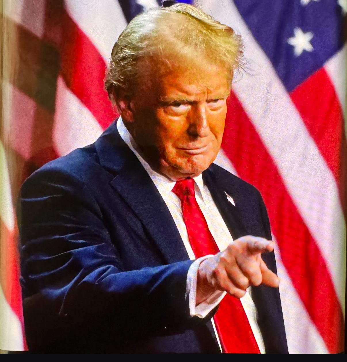 特朗普这次，确实“干得漂亮”。漂亮到什么程度？他一脚把那盏忽悠了全世界半个