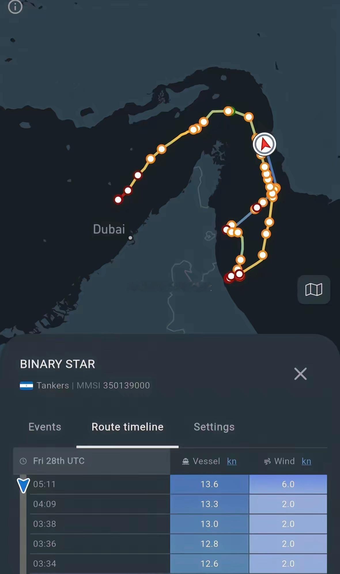 伊朗油轮在阿曼近海进行点对点交货。之前还有人说海湾国家的油轮都这么干，只是把伊朗