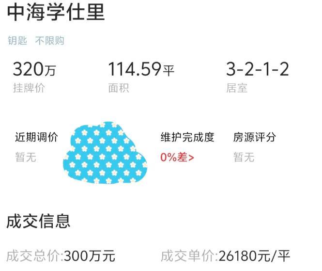 中海学仕里业主赔20万卖房，咋感觉比赚了20万都开心？终于有一套敢于亮出真实成