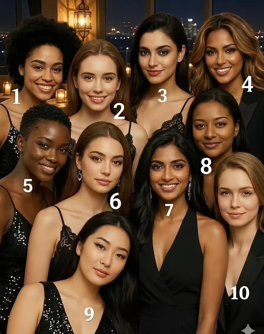 夫妻审美是否相同测试你和爱人能选出同一位最美女神吗？