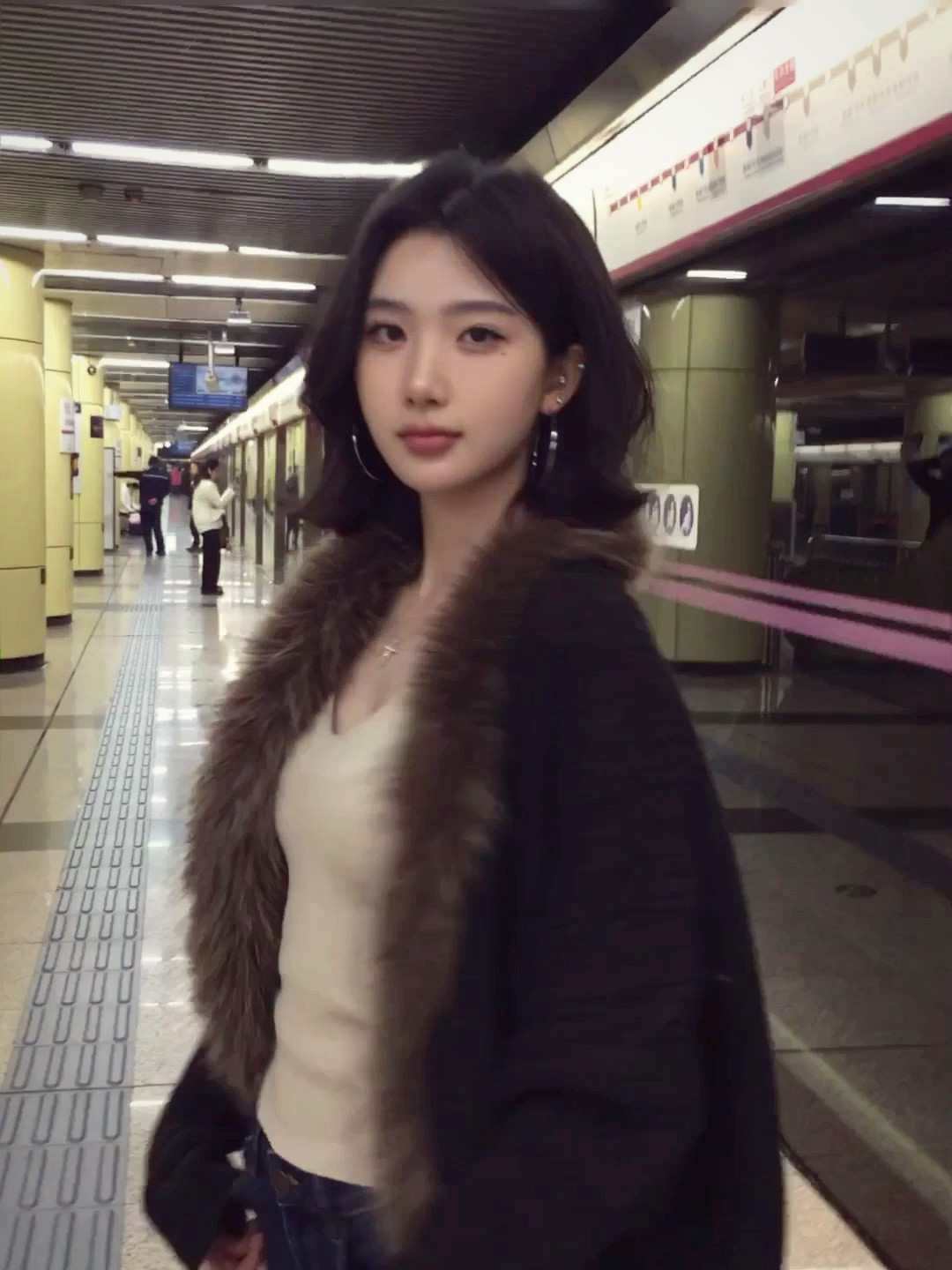 一些最近爱上了地铁拍照🚇ooo修容天天用又买了一根补水面膜日常囤货还有什么好