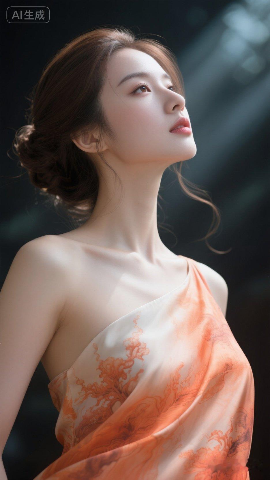 优雅气质，柔美如画，惊艳的东方美人