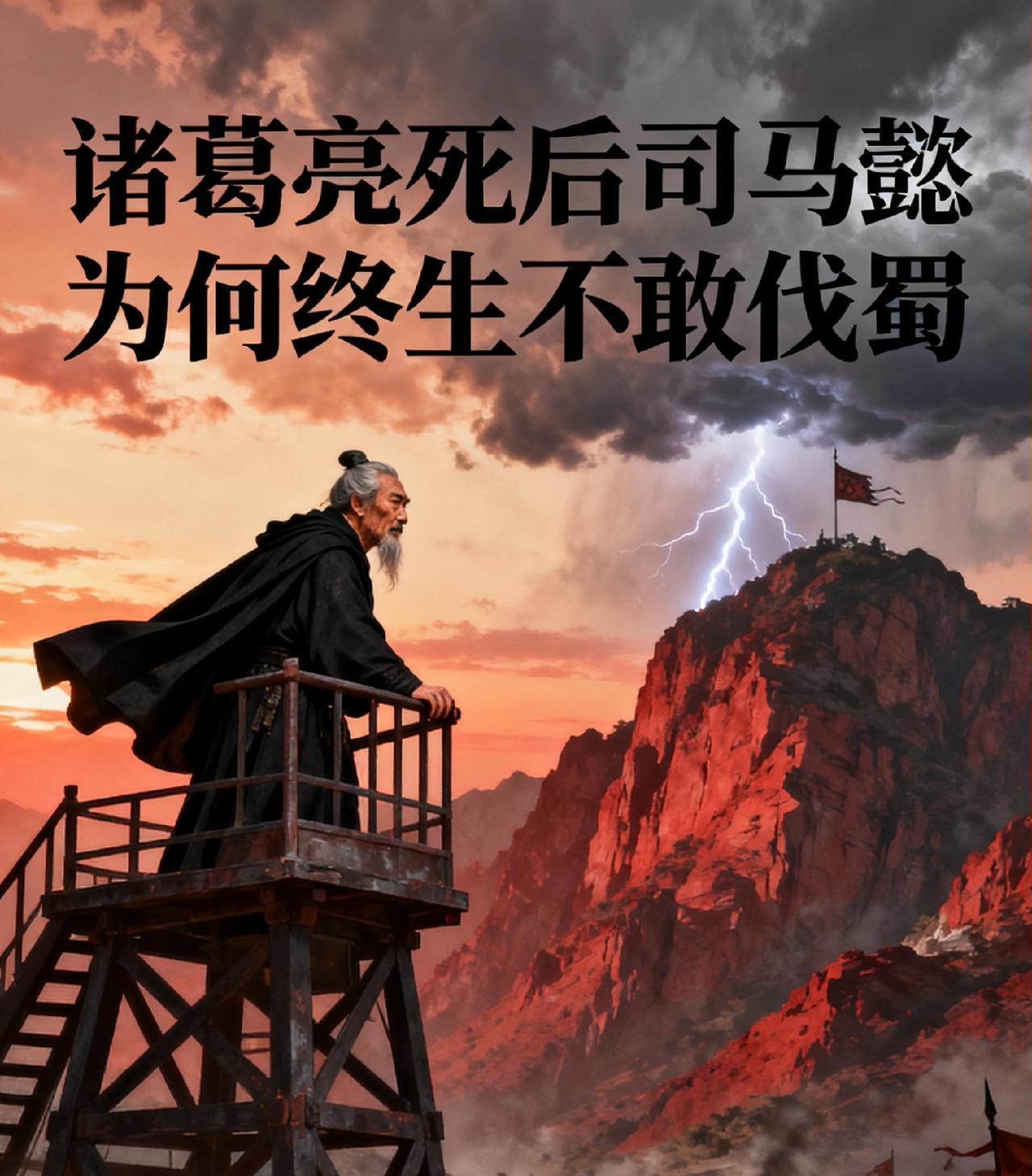 诸葛亮死后司马懿终身不伐蜀：不是怂，是真的没时间了！五丈原的秋风卷着旌旗猎猎作