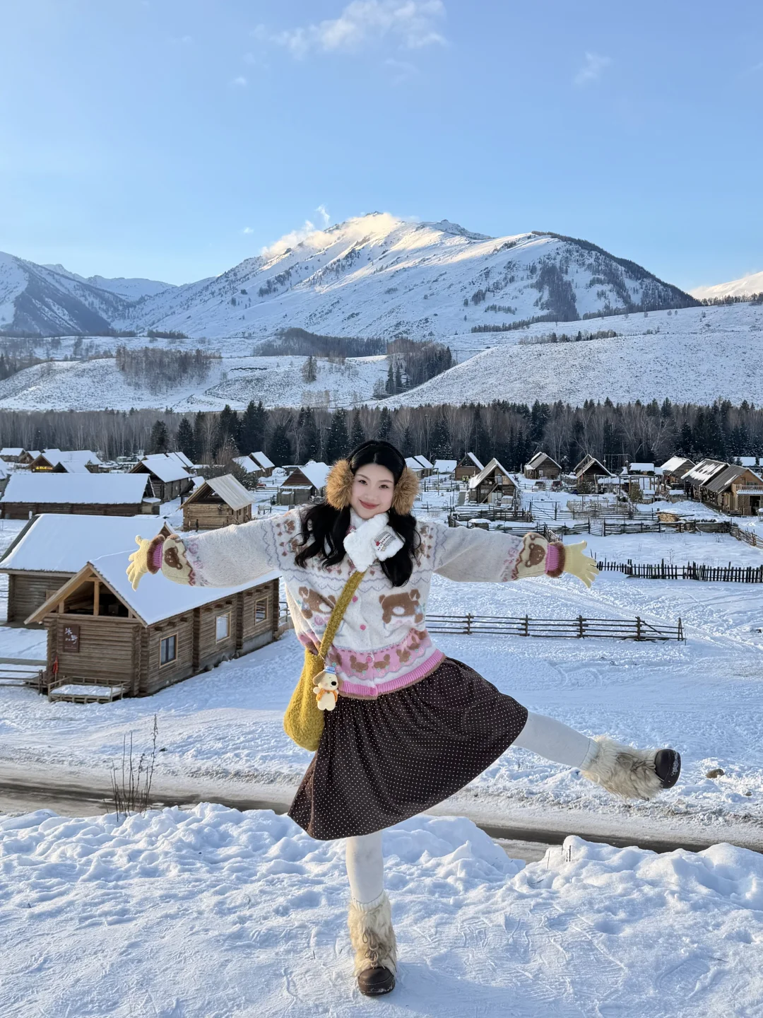 11.28禾木实况❄️拍到18张人生照片live图……