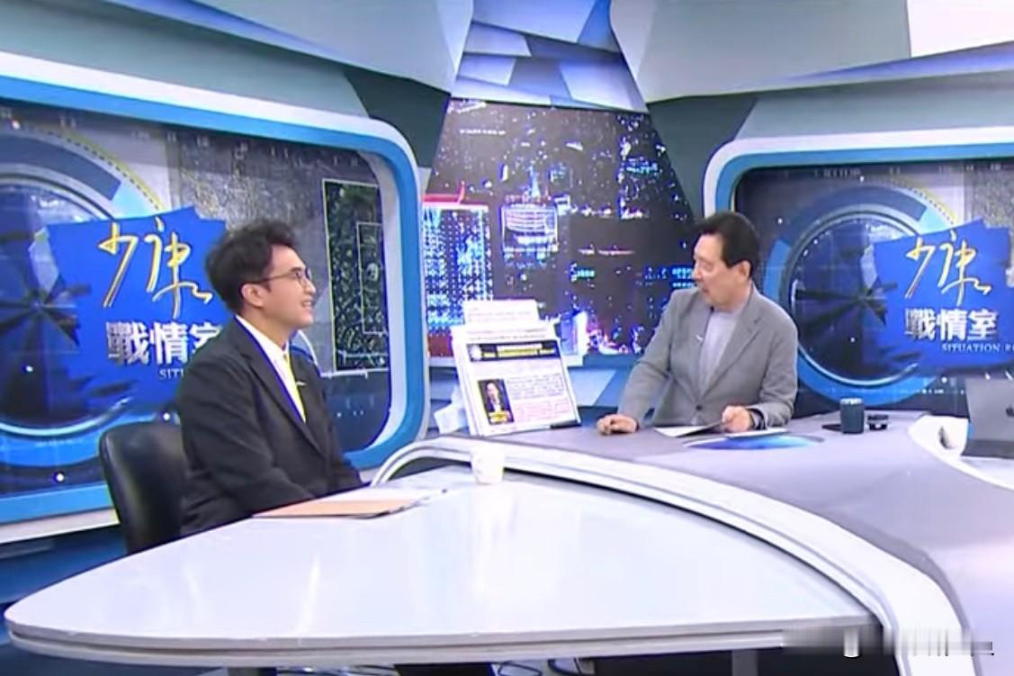 赵少康专访沈伯洋不太合格，问的问题都是打听层面的，估计是被“洋流”吓到了，还是故