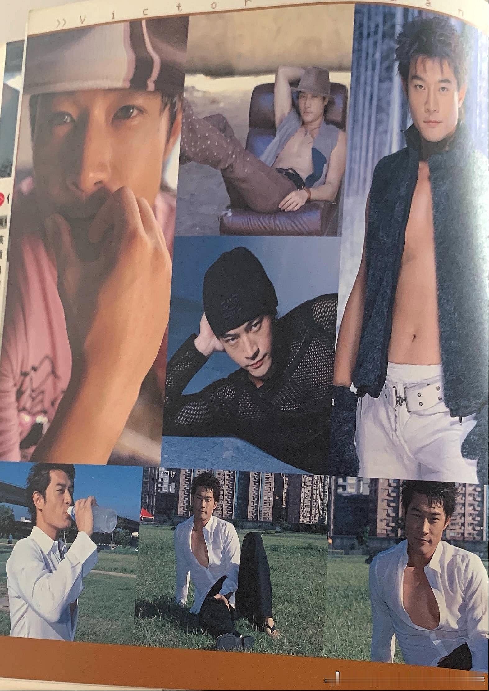 无法评价所有古早写真c位那张还行一个肉软乎乎的人到底干嘛要卖肉不过裆看着