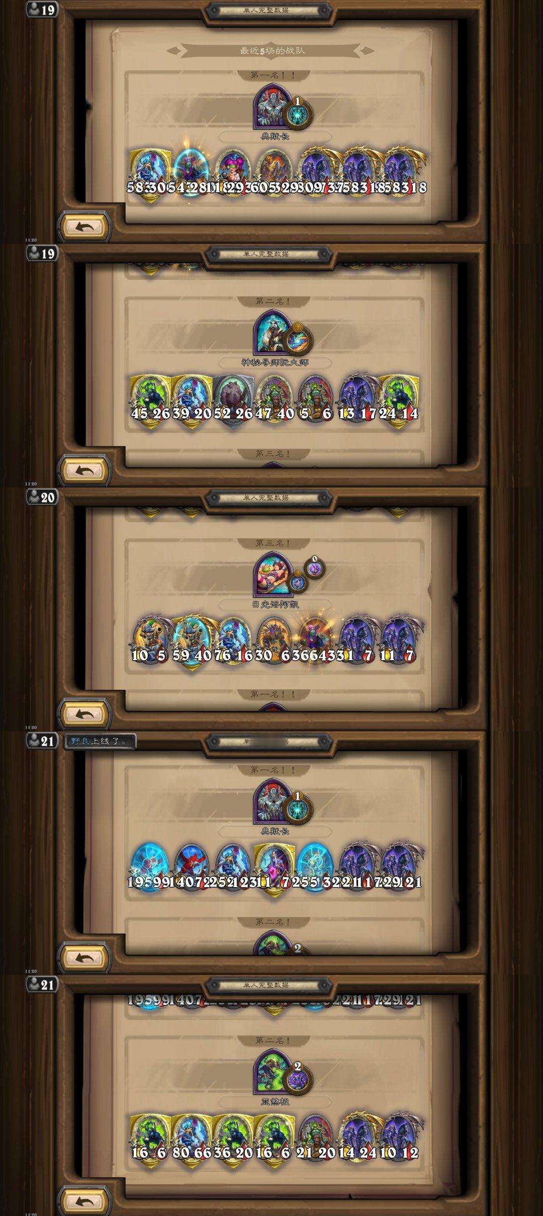 炉石传说酒馆战棋版本现状……