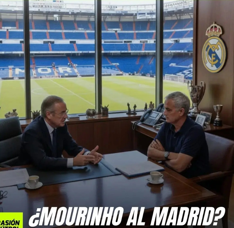 穆里尼奥重回皇马？一些西班牙媒体透露，穆里尼奥再次进入了皇马主席弗洛伦蒂诺的视