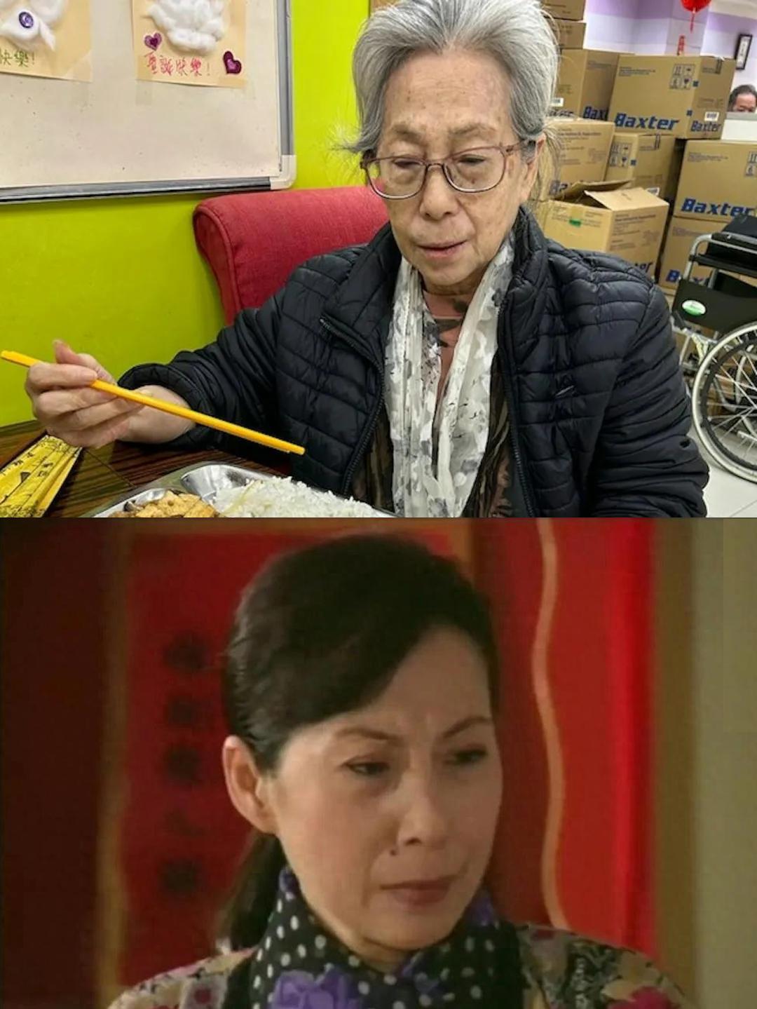 72岁的TVB演员李枫，晚年凄凉，曾一度睡公园的长椅，年轻的时她演过很多刻薄泼辣