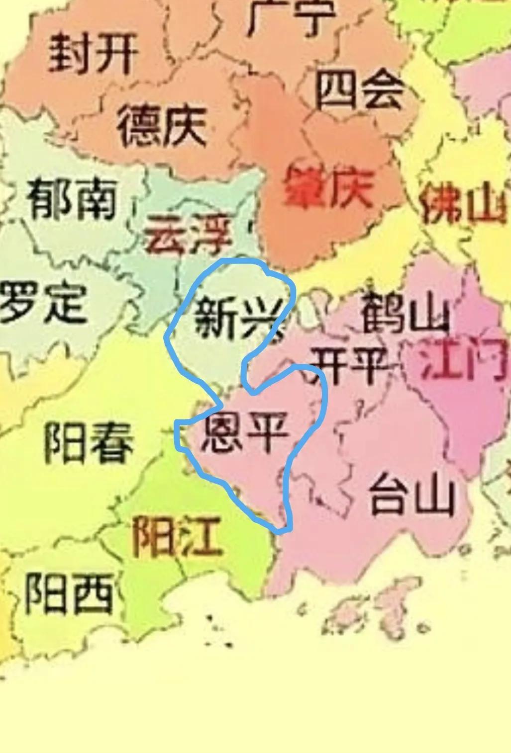 广东唯一一个五线城市云浮市民富第一县与著名侨乡江门市经济倒数第一县对比。广东省云