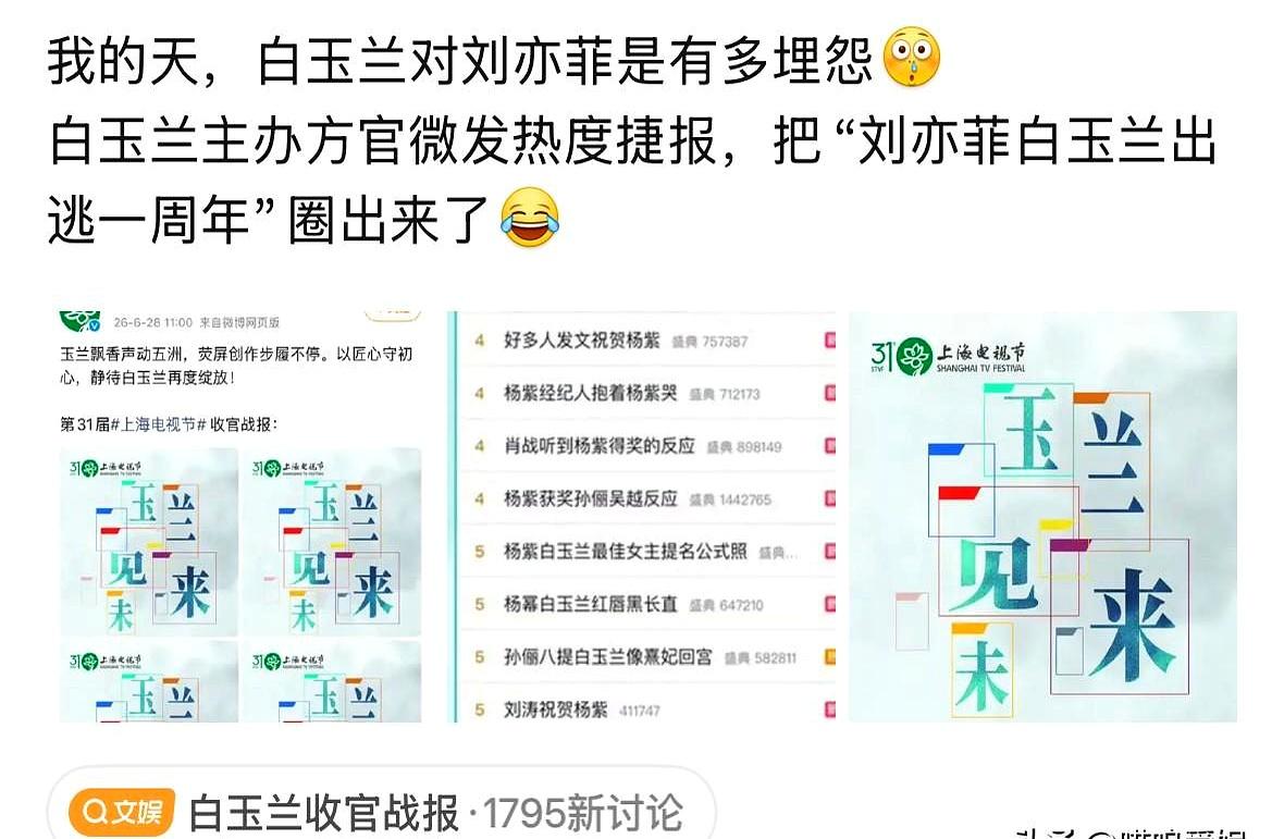 名单一出，火药味就飘出来：三大电视剧奖里，只有白玉兰对外籍留了窗口，另外两家提名
