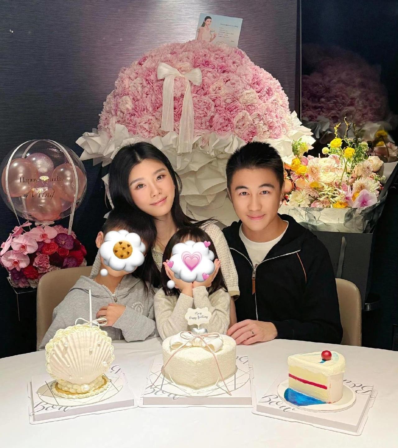 炸锅！奚梦瑶37岁生日照引热议！2万芍药花挡不住疏离感？豪门庆生现场直接炸