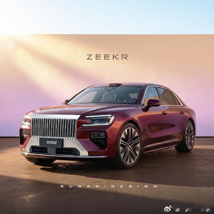 9X和8X的成功，让极氪的设计语言定型，以后的001、007……真可能变成假想图