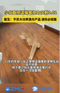 后怕不已！6月12日，浙江宁波，23岁小伙日常逗猫玩耍，只因下意识抬头看了一眼手