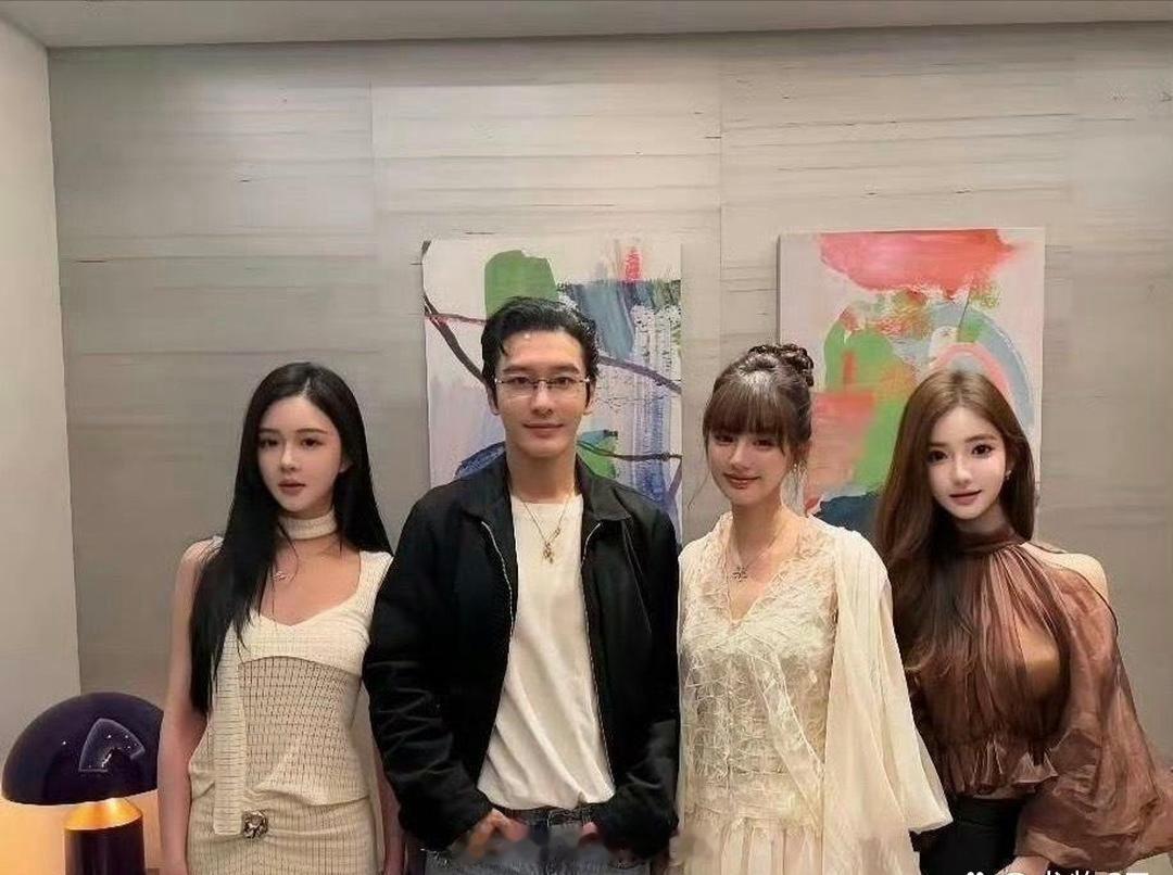 黄晓明的审美还真是统一啊