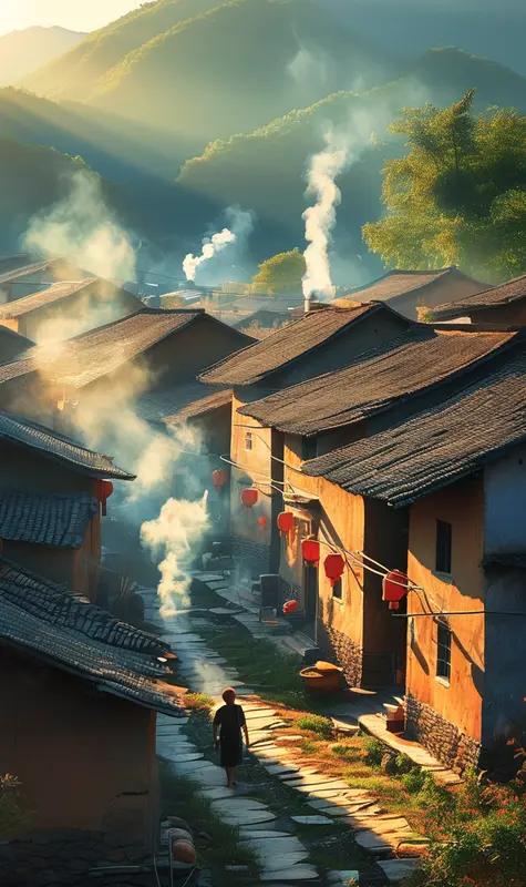 今年春天最想实现的心愿今年春天，我最想实现去山里住一晚的心愿。不是住精致民宿，