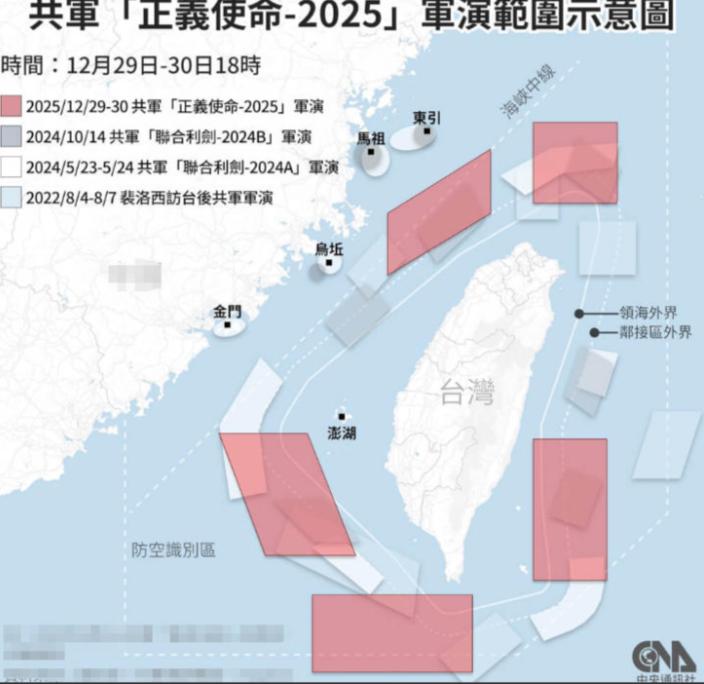 台湾海空运输已经大乱，解放军近日发射导弹越过台岛上空，俄罗斯、朝鲜也出手配合解放