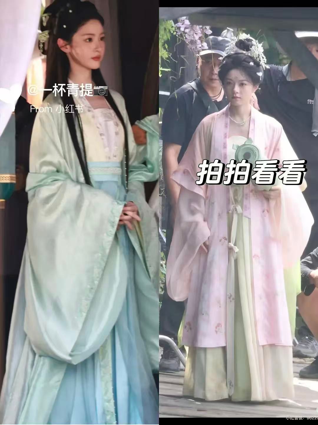 左边清冷，右边挺萌的都好好看